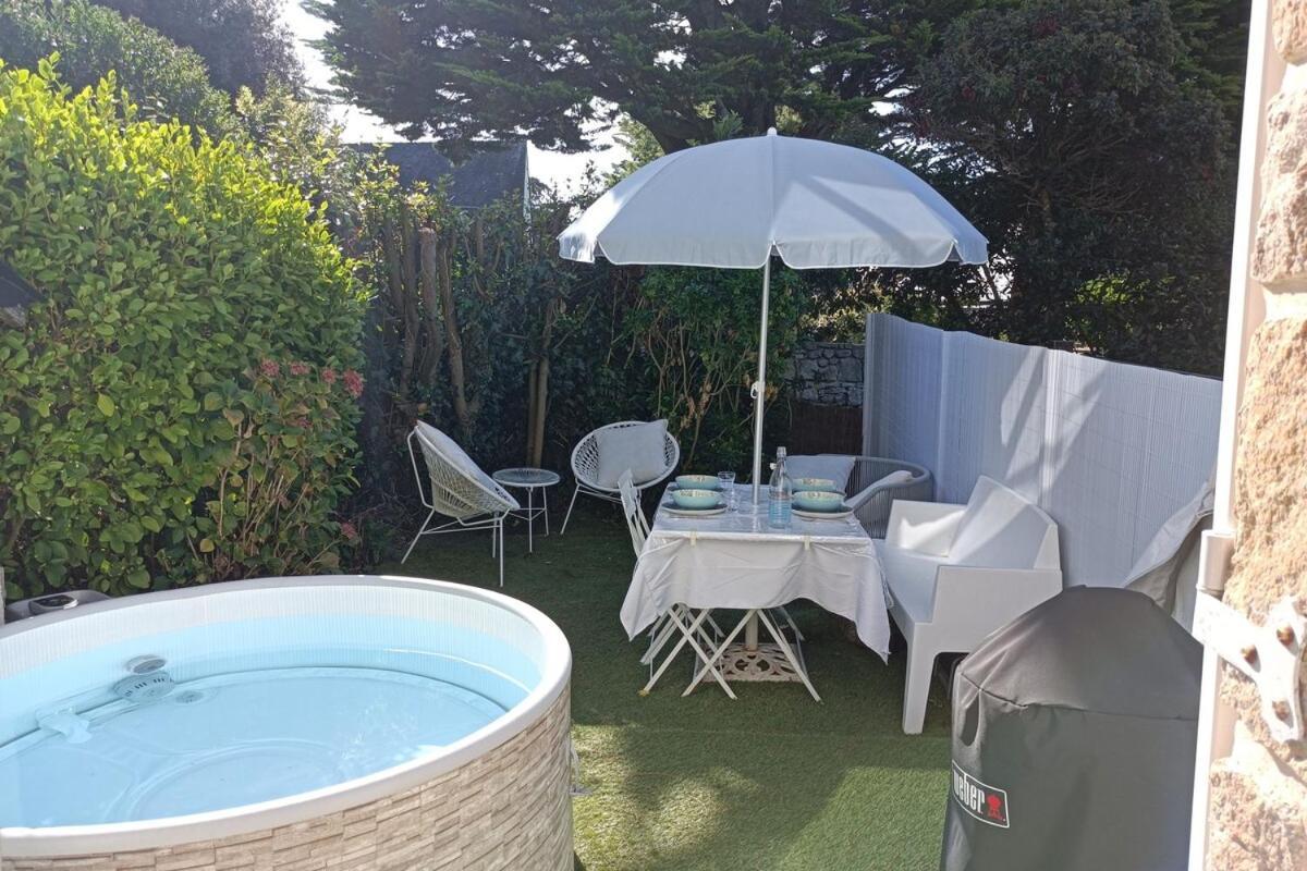 Ty Malauna Jacuzzi La Trinité-sur-Mer Exteriör bild